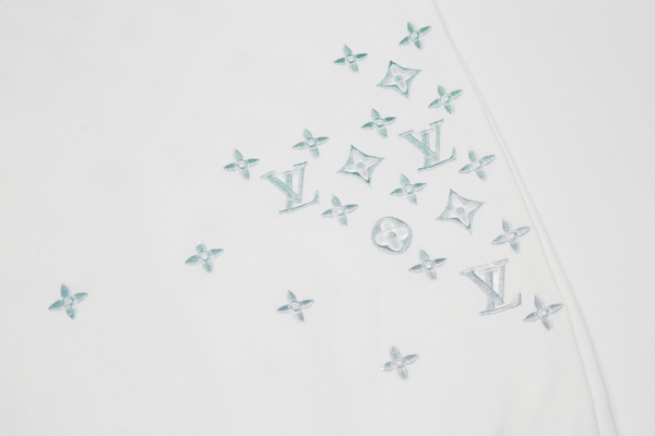 ブランドパーカー素材ディテール